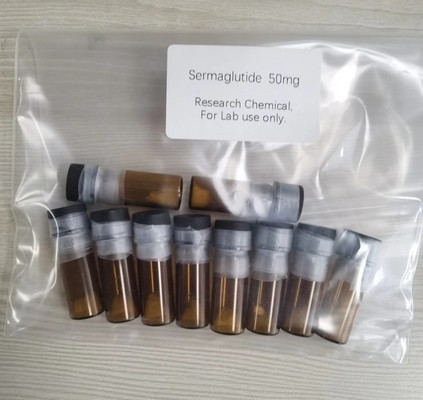 99% Pure Weight Loss Peptide CAS 910463-68-2 Semaglutide Inggris
