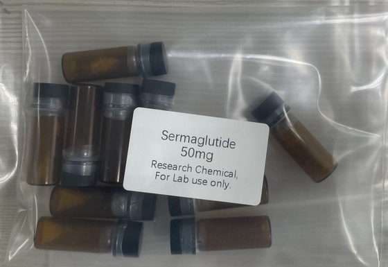 Peptida penurunan berat badan CAS 910463-68-2 Semaglutide Pengiriman aman ke Inggris Eropa AS