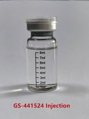 Injeksi Obat Veteriner Kualitas Dijamin GS-441524 Injeksi Antiviral Untuk Hewan Peliharaan