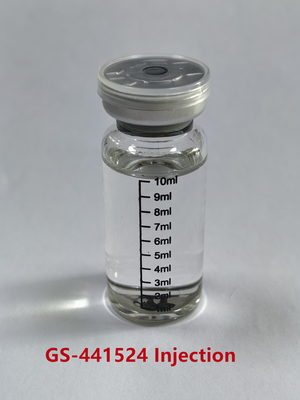 Injeksi Perawatan Hewan Peliharaan Antiviral GS-441524 Pengobatan Injeksi FIP Untuk Kucing