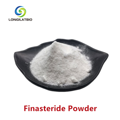 Bahan baku CAS 98319-26-7 99% Finasteride bubuk murni
