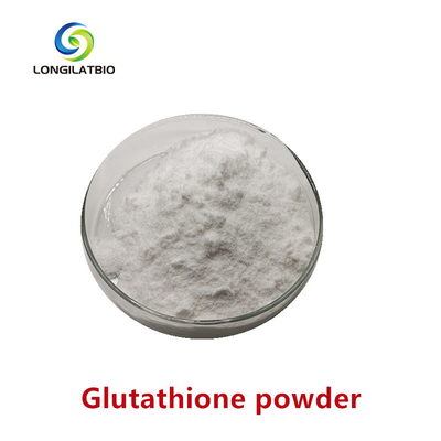 Glutathione Berkualitas Pangan Glutathione Putih Berkualitas Rendah CAS 70-18-8