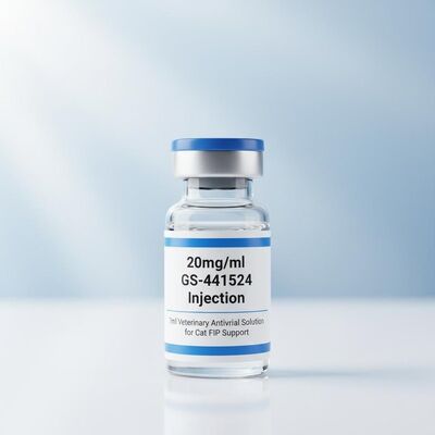20mg/ml GS-441524 Injeksi 7ml Veterinary Antiviral Solution untuk Cat FIP Support
