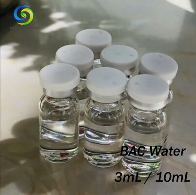 USP Grade Bacteriostatic Water Steril Multi Use Diluent Solution Untuk Persiapan Laboratorium