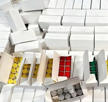 Kemurnian Tinggi 10mg Epithalon Peptide Vial Lyophilized Bentuk Stabil beku-dikeringkan Untuk laboratorium