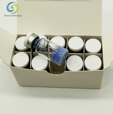 Bubuk Peptida Tembaga Copper Tripeptide 1 Lyofilized 100mg Vial Penelitian Kosmetik