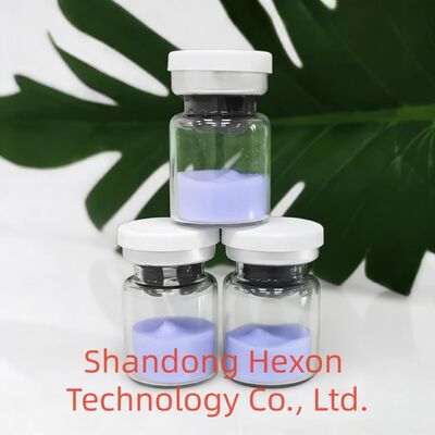 Kemurnian Tinggi GHK-Cu 50mg 100mg Vial Peptida Bubuk Triptida Tembaga Berkualitas Kosmetik