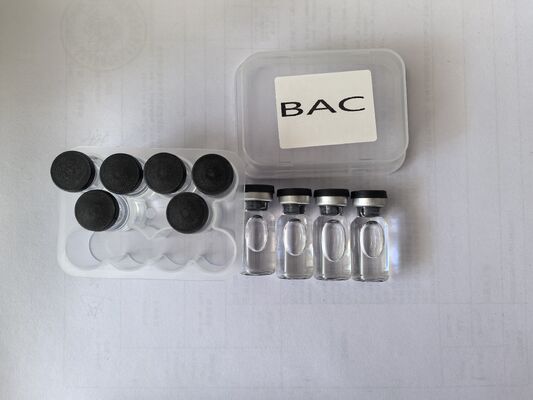 Air Bac Premium untuk Pencampuran NAD+ Cagrilintide SS-31 Cairan Bening Steril Kemurnian Tinggi