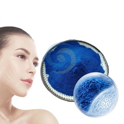 Bubuk Peptida Tembaga Copper Tripeptide 1 Kemurnian Tinggi untuk Formulasi Anti Penuaan dan Perbaikan Kulit